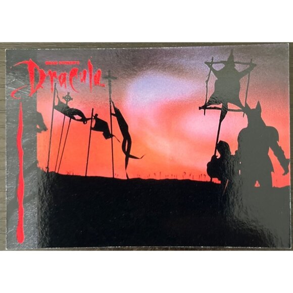 10 For $5 1992 Bram Stocker's Dracula #10 Topps Art Card Horror Trading Card - Picture 1 of 2